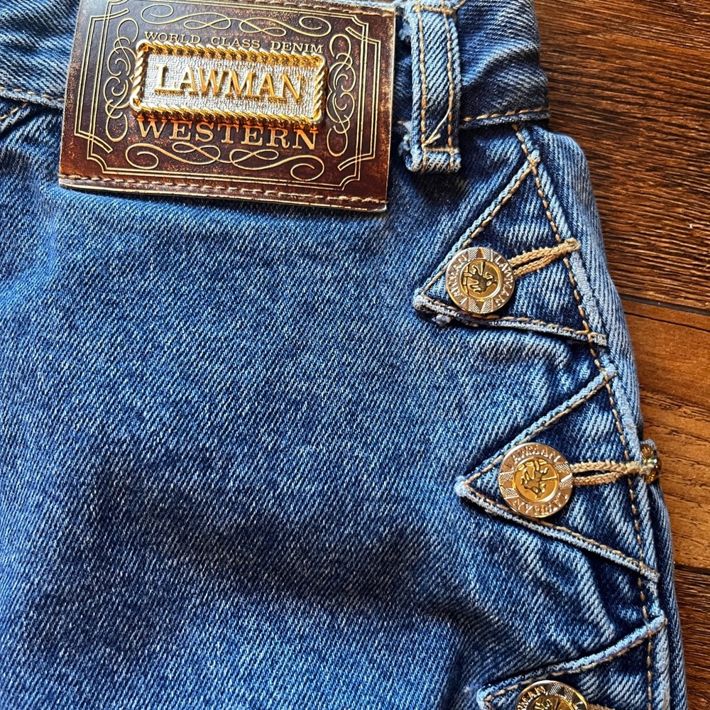Perfect condition, vintage Lawman Western Jeans - size 11